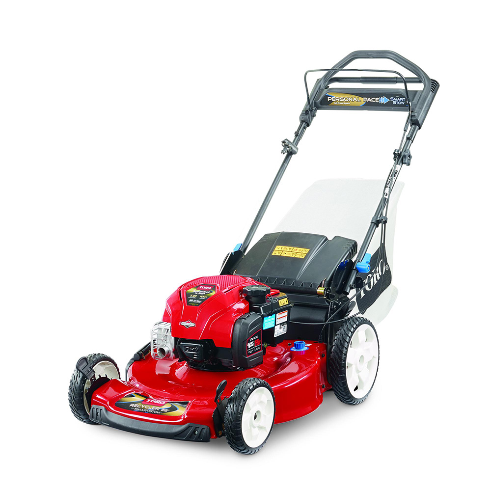 Toro smartstow hotsell self propelled mower